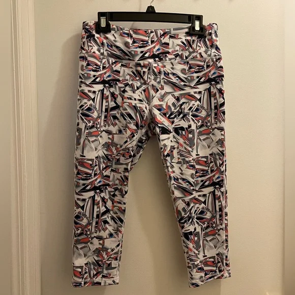 LuLaRoe And More Activewear Set Red White Multi M - Picture 6 of 10